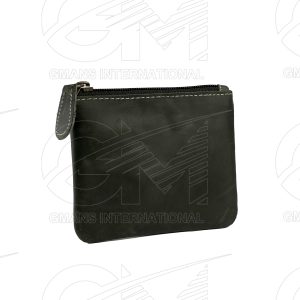 Leather Zipper Pouch